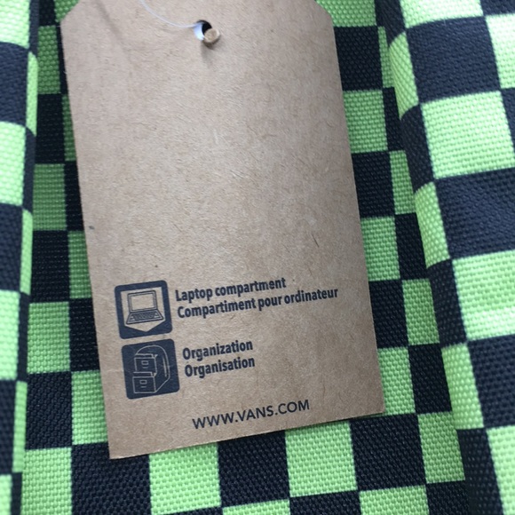 Vans Off The Wall checkerboard Backpack - Picture 8 of 8